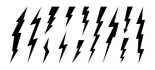 Lightning bolt set