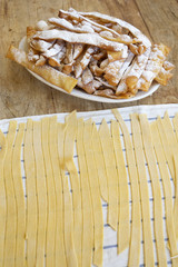 puff pastry to prepare carnival frappe
