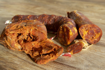 homemade nduja and soppressata