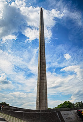 Memorial complex Brest Hero-Fortress. The Bayonet-Obelisk