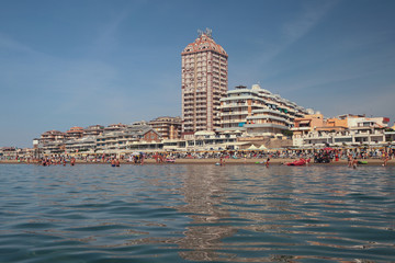 Sea shore resort. Nettuno, Lazio, Italy