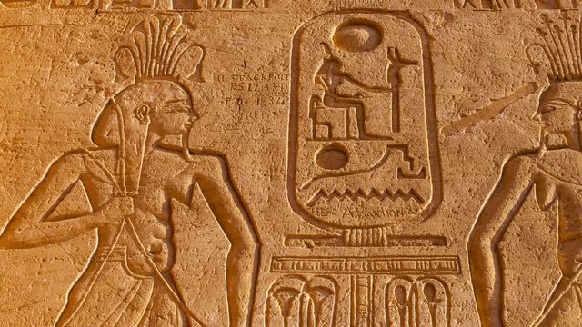 Gran Templo de Abu Simbel, Abu Simbel, Valle del Nilo, Egipto.