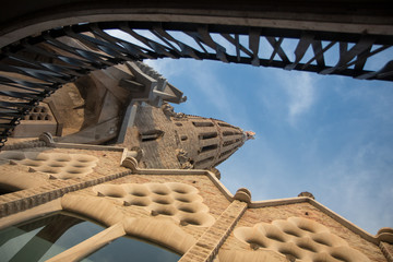 emblematic buildings of the city of barcelona