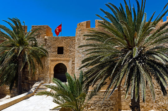 Tunisia. (South Tunisia) Djerba island. Houmt Souk. Fort Borj El Kebir
