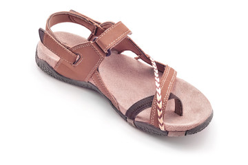 leather sandal