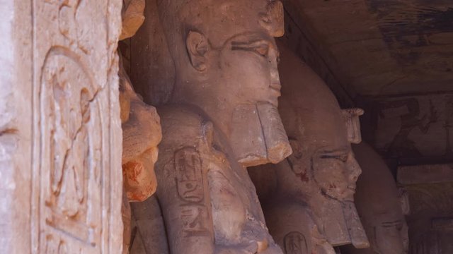 Gran Templo de Abu Simbel, Abu Simbel, Valle del Nilo, Egipto.