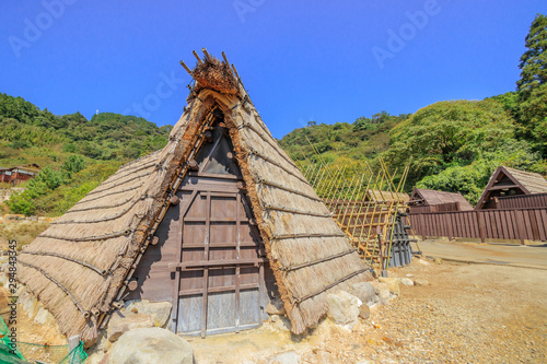 明礬温泉 湯の花小屋 大分県別府市 Myoban Onsen Ooitaken Beppu Wall Mural M H