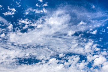 background of beautiful clouds on sky