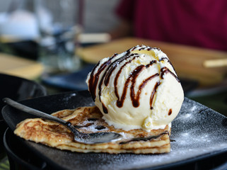 Vanilla ice cream