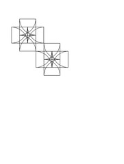 Obraz na płótnie Canvas vector illustration of a geometric pattern background