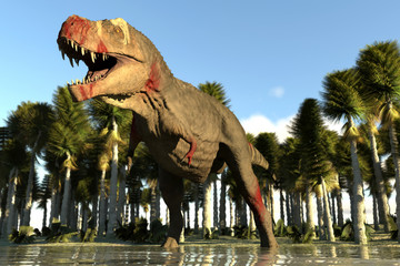 Predatory dinosaur © Sergey Drozdov