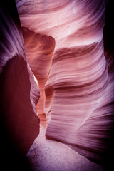 Red rocks in Antelope canyons, Arizona © Fei