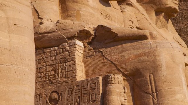 Gran Templo de Abu Simbel, Abu Simbel, Valle del Nilo, Egipto.
