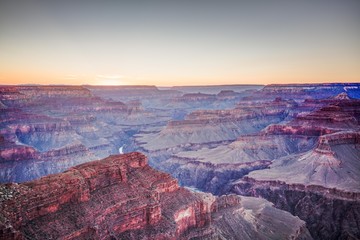 Grand Canyon at sunset, Arizona