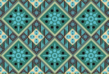 Geometric design with nice colors