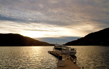 Lac de Gérardmer in den Vogesen, Frankreicih