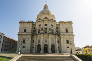 Fototapeta na wymiar Santa Engracia church or National Pantheon, Lisbon