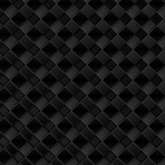 Black background of stripes with shadow, geometric banner