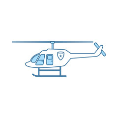 Police Helicopter Icon