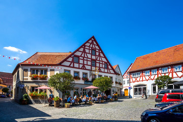 Altstadt von Bad Windsheim, Bayern, Deutschland 