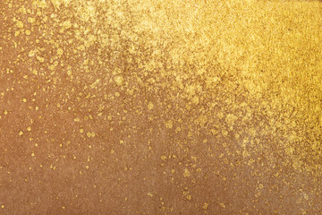 Golden grunge texture. Vintage abstract golden background for your design. Luxury golden...