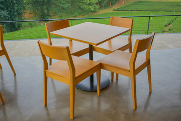 Restaurant table, Restaurant table from Thailand country