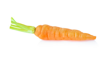Baby carrot isolated on a white background