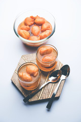 Kanji Vada / wada is a popular Rajasthani detoxifying dish consumed after over eating of sweets in Indian festival season. served in transparent Bowl or glass