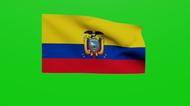 Bandera Ecuador. Vídeo
