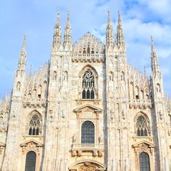 Fototapeta na wymiar Milan Cathedral. Italy landmark.