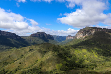 Brazil - Hiking through Chapada Diamantina National Park for stunning views of the landscapes - hiking, blue skys, beautiful lanscapes, human cactii, it has it all!