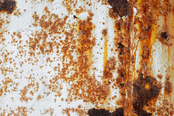 Dark worn rusty metal texture background. Rust texture on metal sheet abstrack background concept....