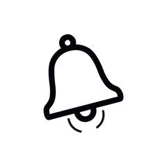 bell icon symbol vector illustration