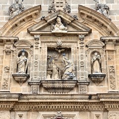 Jerez cathedral. Spain landmark.