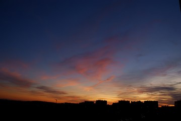 view of cloudy sky and various weather