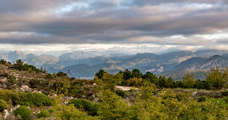Les Alpes du Sud et le Mercantouor