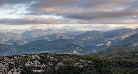 Les Alpes et le Mercantour