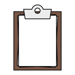 checklist clipboard documents isolated icon