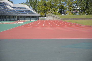 Naklejka premium 陸上トラック