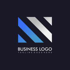 Business Logo Letter N S NN SS NS SN Vector Logo Design