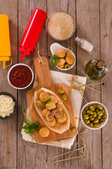 Ascoli stuffed olives.