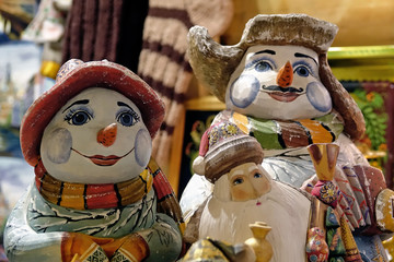 Petits sujets typiques de Russie