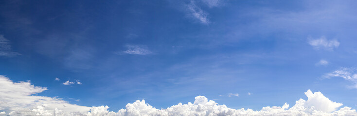 Obraz premium Sky with clouds for the background