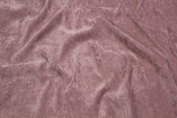 Velour fabric purple background texture