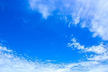 Naklejka na ściany i meble Sky with clouds for the background