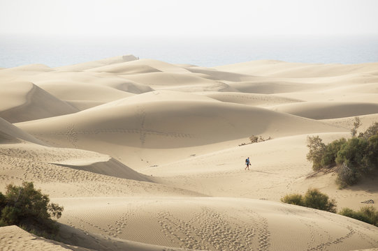 Maspalomas Dunes on Gran Canaria, Canary Islands