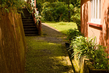 entrance to the garden