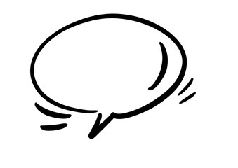 text message icon, simple flat illustration for web site or mobile app