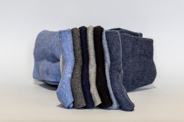 Package With 7 Different Color Socks for Men