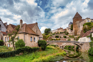 Fototapeta premium Semur-en-Auxois